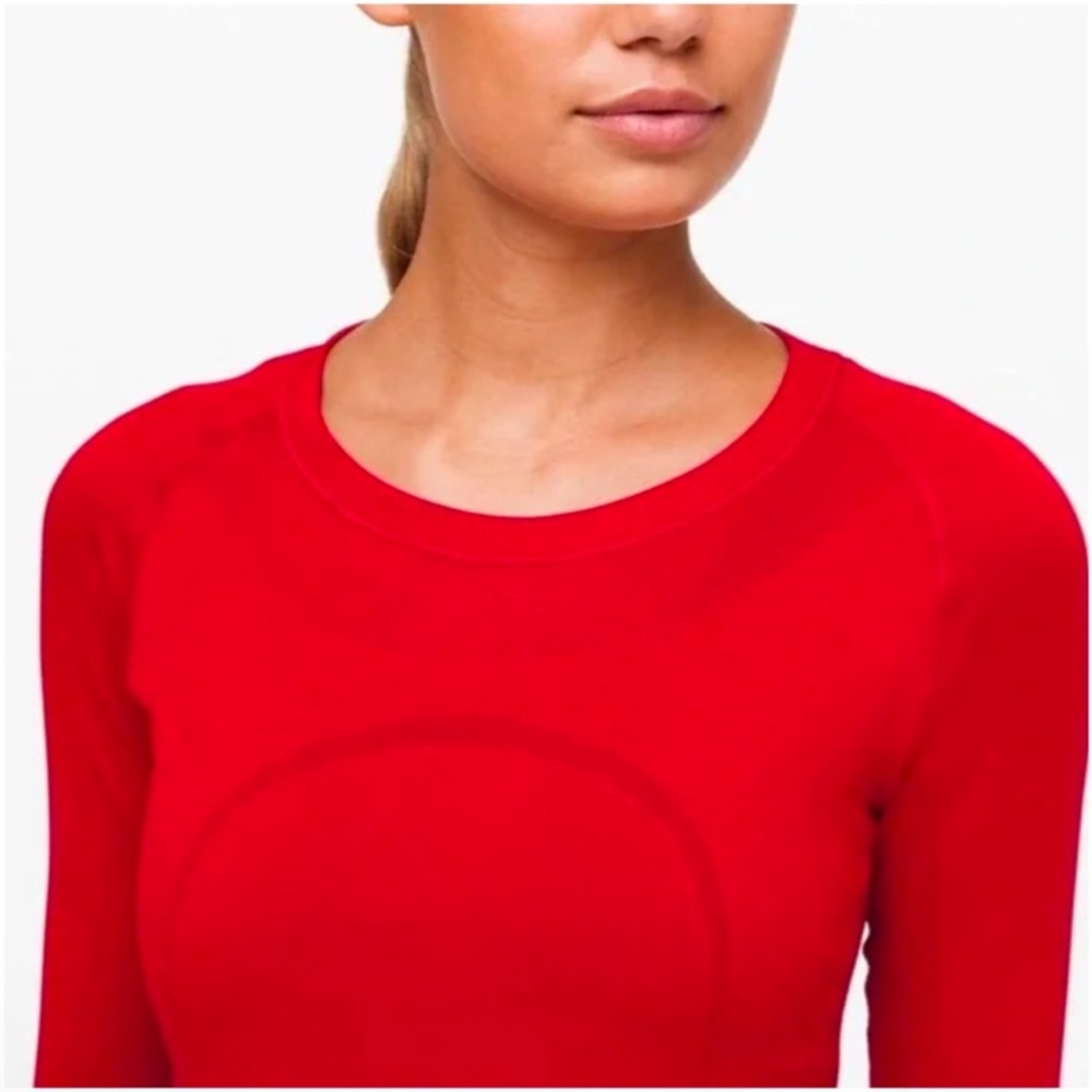 womens lululemon red swifty tech